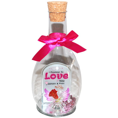 "Love Message in a Glass Jar -1602C-4-006 - Click here to View more details about this Product